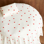 Valentine's Day Newborn Fabric Backdrop with Hearts for Newborn Photography Props, Newborn Posing Pillow, Newborn Posing Fabric Backdrop