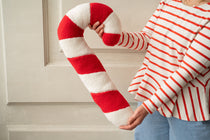 Christmas Candy Cane Pillow for Newborn Photography Props, Newborn Christmas Photo Props, Newborn Posing Pillow, Newborn Lollipop Pillow