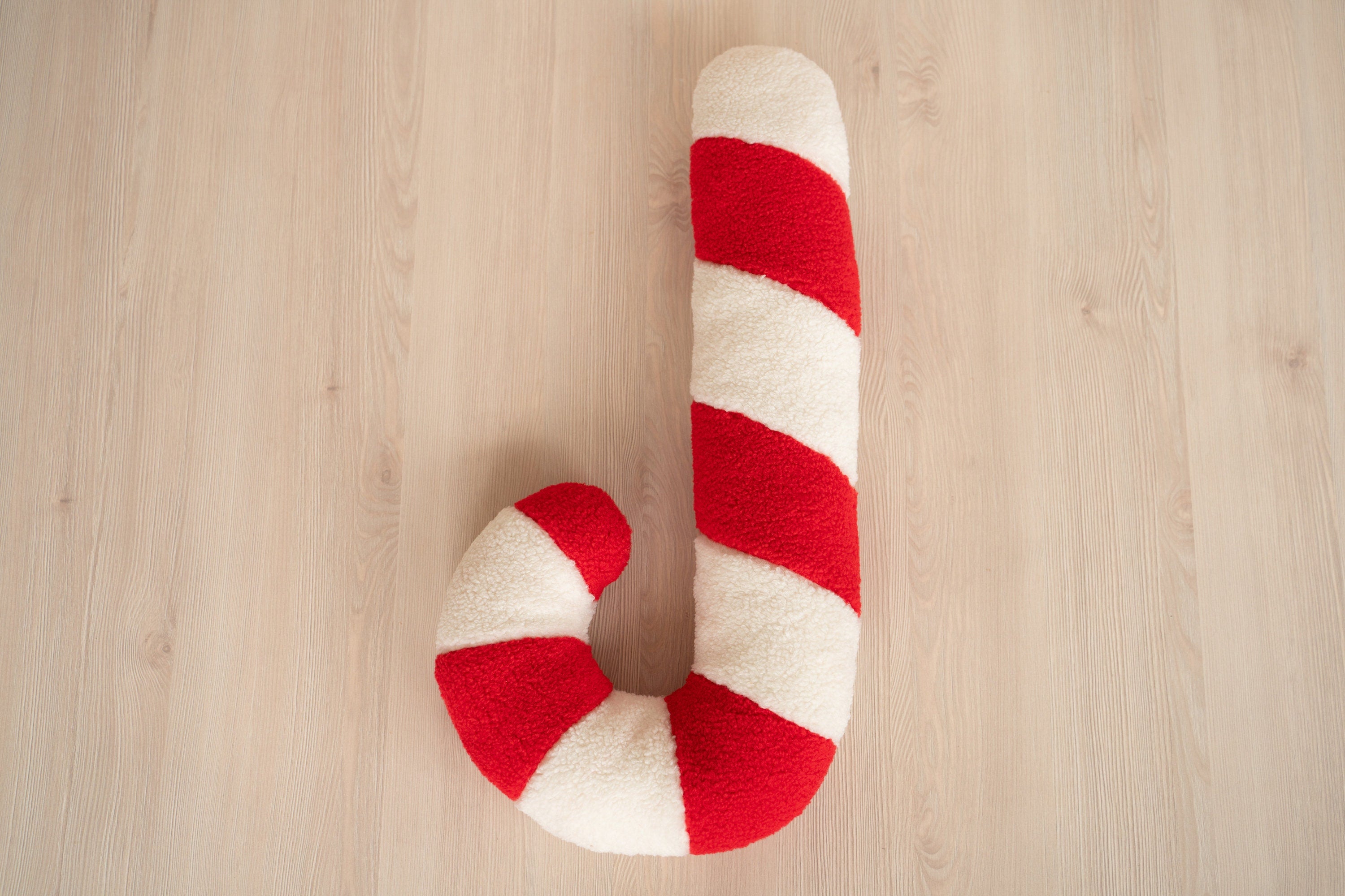 Christmas Candy Cane Pillow for Newborn Photography Props, Newborn Christmas Photo Props, Newborn Posing Pillow, Newborn Lollipop Pillow