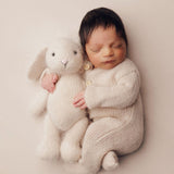 Newborn Knitted Bear Photography Props, Newborn Knit Rabbit Toy, Baby Bear Crochet Toy,Newborn Photography Prop, Knit Newborn Teddy Bear Toy