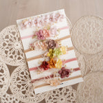 Flower Girl Headband for Newborn Photography and Sitters, Newborn Headband Girl, Newborn Girl Headband,Flower Crown Newborn, Sitter Headband