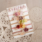 Flower Girl Headband for Newborn Photography and Sitters, Newborn Headband Girl, Newborn Girl Headband,Flower Crown Newborn, Sitter Headband