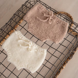 Unisex Baby Knitted Cardigan and Bloomers, Newborn Photography Outfit, Newborn Sweater, Newborn Diaper Cover, Newborn Coming Home Outfit