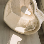 Newborn Heart Photography Props, Newborn Photography Prop Boho, Newborn Basket Prop, Baby Heart Basket Photo Prop, Macrame Photo Prop