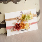 Flower Girl Headband for Newborn Photography and Sitters, Newborn Headband Girl, Newborn Girl Headband,Flower Crown Newborn, Sitter Headband