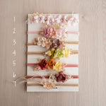 Flower Girl Headband for Newborn Photography and Sitters, Newborn Headband Girl, Newborn Girl Headband,Flower Crown Newborn, Sitter Headband