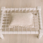 Crochet Newborn Outfit Girl Photography Props Set, Newborn Knitted Blanket, Newborn Posing Pillow, Newborn Crochet Layer,Baby Crochet Pillow