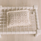 Crochet Newborn Outfit Girl Photography Props Set, Newborn Knitted Blanket, Newborn Posing Pillow, Newborn Crochet Layer,Baby Crochet Pillow