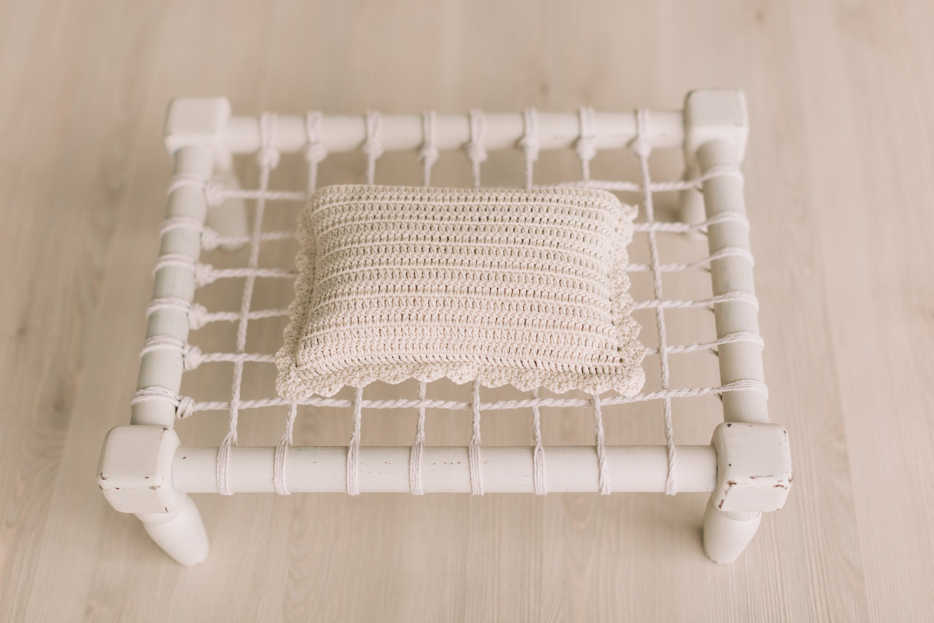 Newborn Crochet Pillow, Newborn Photo Pillow, Newborn Photography Props, Newborn Props Set, Newborn Posing Pillow, Newborn Knitted Pillow