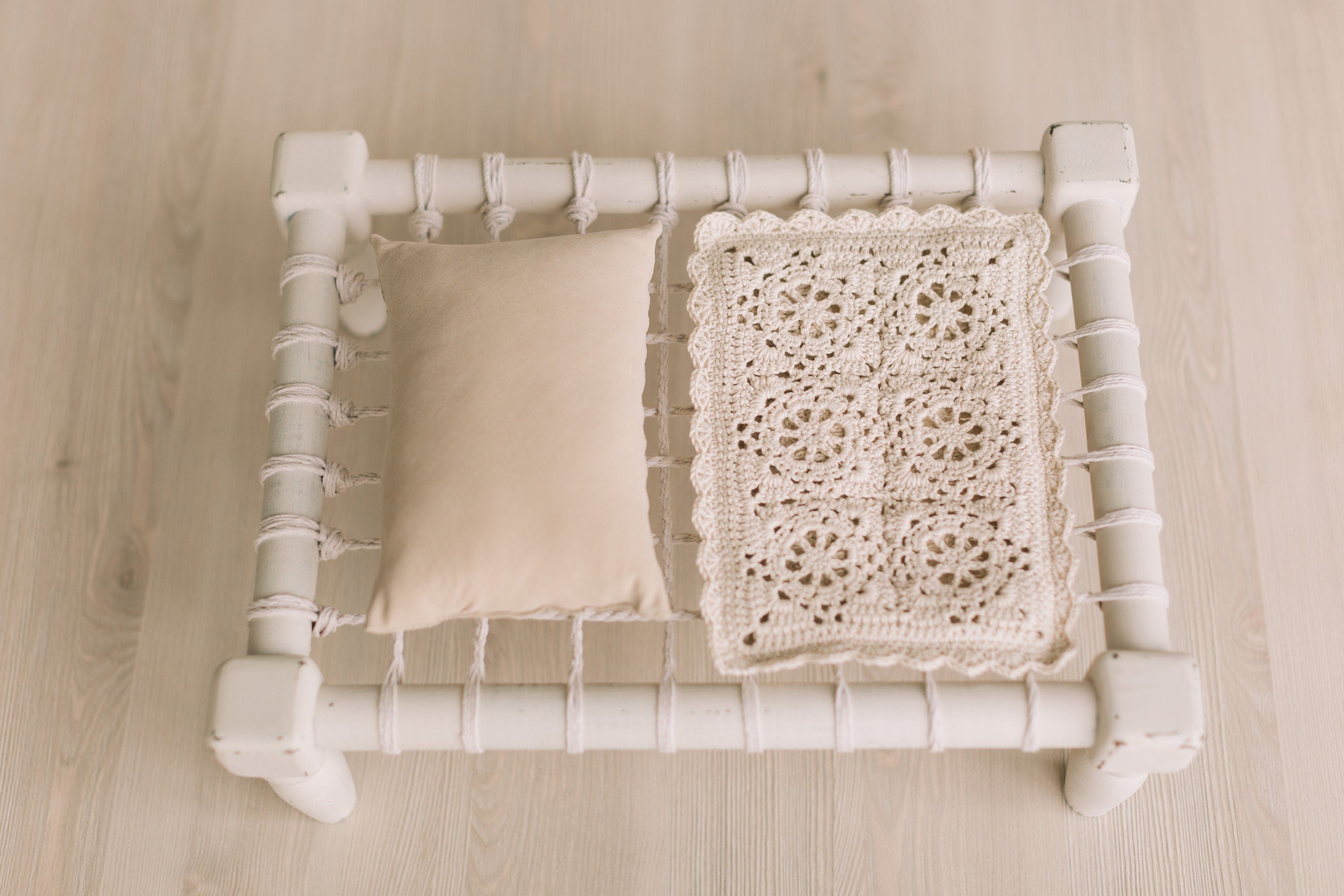 Newborn Crochet Pillow, Newborn Photo Pillow, Newborn Photography Props, Newborn Props Set, Newborn Posing Pillow, Newborn Knitted Pillow