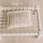 Newborn Crochet Pillow, Newborn Photo Pillow, Newborn Photography Props, Newborn Props Set, Newborn Posing Pillow, Newborn Knitted Pillow