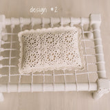 Newborn Crochet Pillow, Newborn Photo Pillow, Newborn Photography Props, Newborn Props Set, Newborn Posing Pillow, Newborn Knitted Pillow