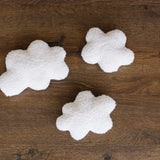 Curly Fur Cloud Pillow for Baby Room Decor, Newborn Cloud Pillow Props for Newborn Photography Props Set, Newborn Posing Pillow Props