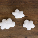 Curly Fur Cloud Pillow for Baby Room Decor, Newborn Cloud Pillow Props for Newborn Photography Props Set, Newborn Posing Pillow Props