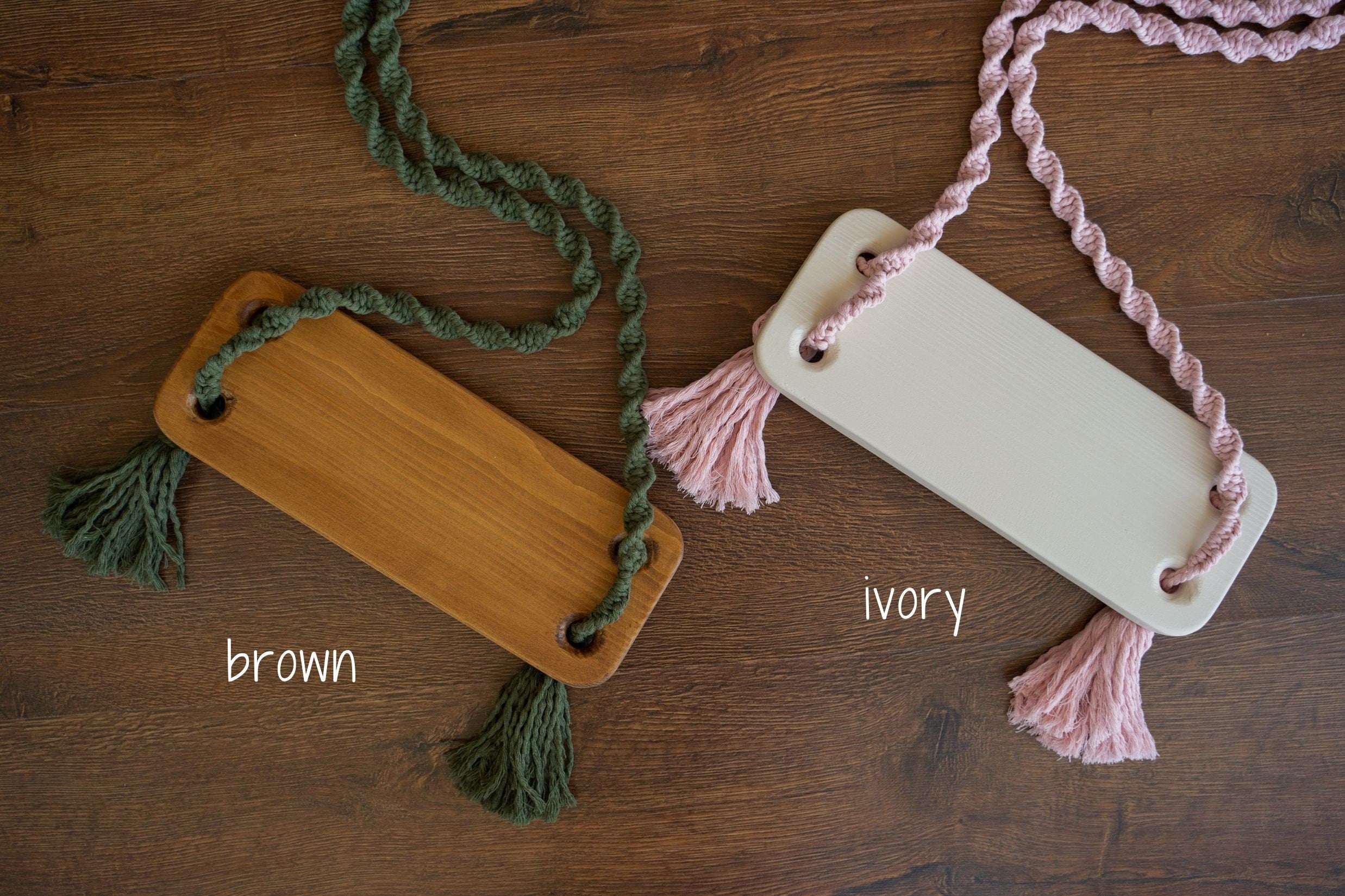 Handcrafted wooden ladder for newborn photo sessions