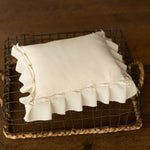 Newborn Photo Pillow Ruffles in Boho Style, Newborn Large Pillow Photography Props, Newborn Posing Pillow Photo, Newborn Photography Prop