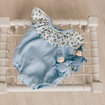 Baby Linen Sets, Baby Girl Linen Romper, Baby Linen Apparel, Linen Boho Dress, Newborn Girl Coming Home outfit, Newborn Photography Outfit