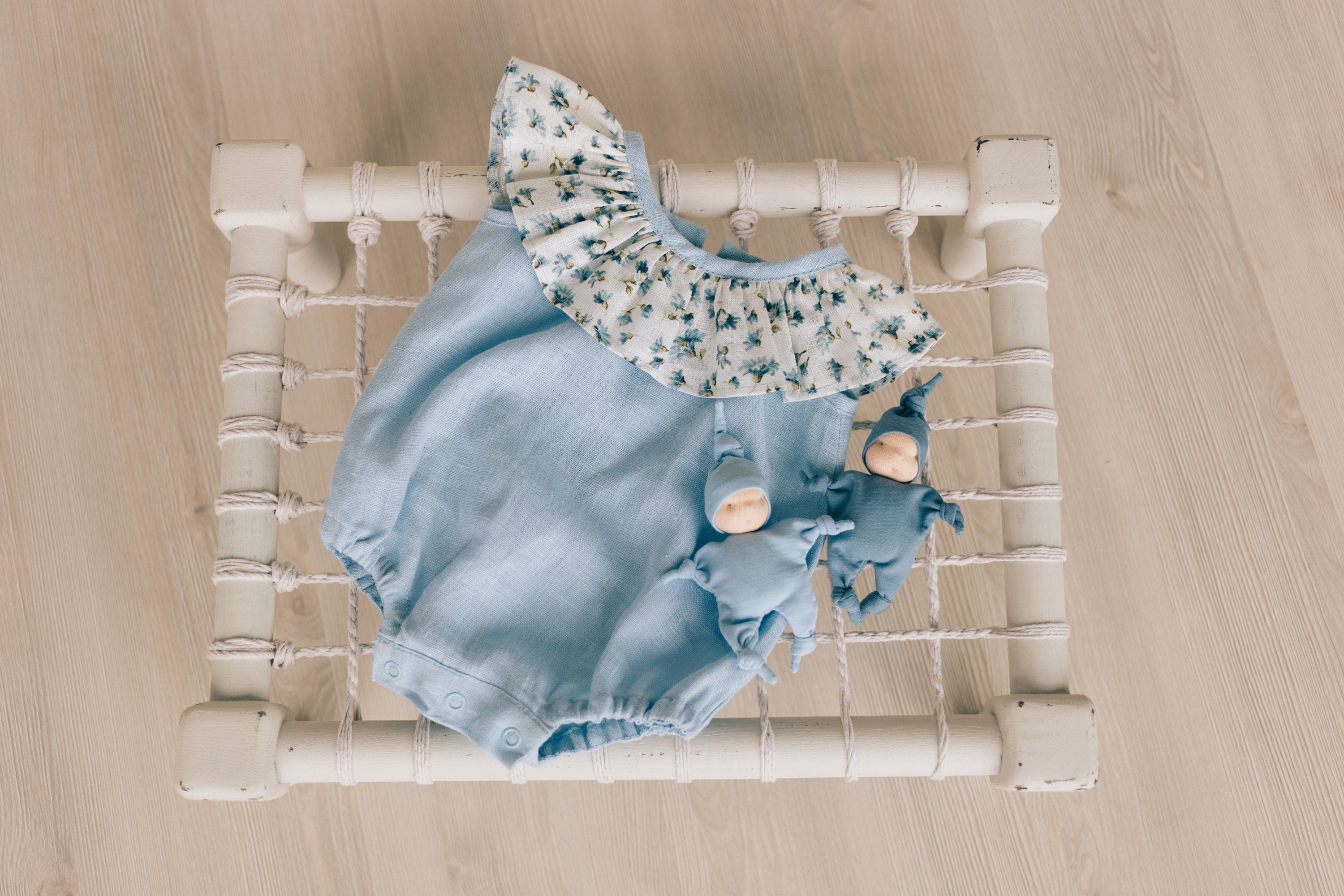 Baby Linen Sets, Baby Girl Linen Romper, Baby Linen Apparel, Linen Boho Dress, Newborn Girl Coming Home outfit, Newborn Photography Outfit