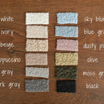 Teddy Bear Backdrop for Newborn Photography props, Newborn Curly Fur Fabric Backdrop, Newborn Layering Props, Newborn Posing Fabric Photo