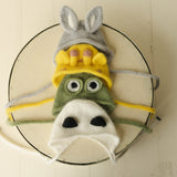 Newborn Animal Hat with Toy, Newborn Knitted Outfit, Newborn Animal Outfit, Newborn Photography Props, Newborn Giraffe Outfit, Newborn Panda