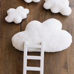 Handcrafted wooden ladder for newborn photo sessions