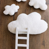 Handcrafted wooden ladder for newborn photo sessions