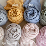 Long Newborn Melange Wrap for Photography, Newborn Stretch Wrap, Newborn photography props, Newborn Posing Fabric, Newborn Jersey Wrap Prop