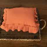 Newborn Photo Pillow Ruffles in Boho Style, Newborn Large Pillow Photography Props, Newborn Posing Pillow Photo, Newborn Photography Prop