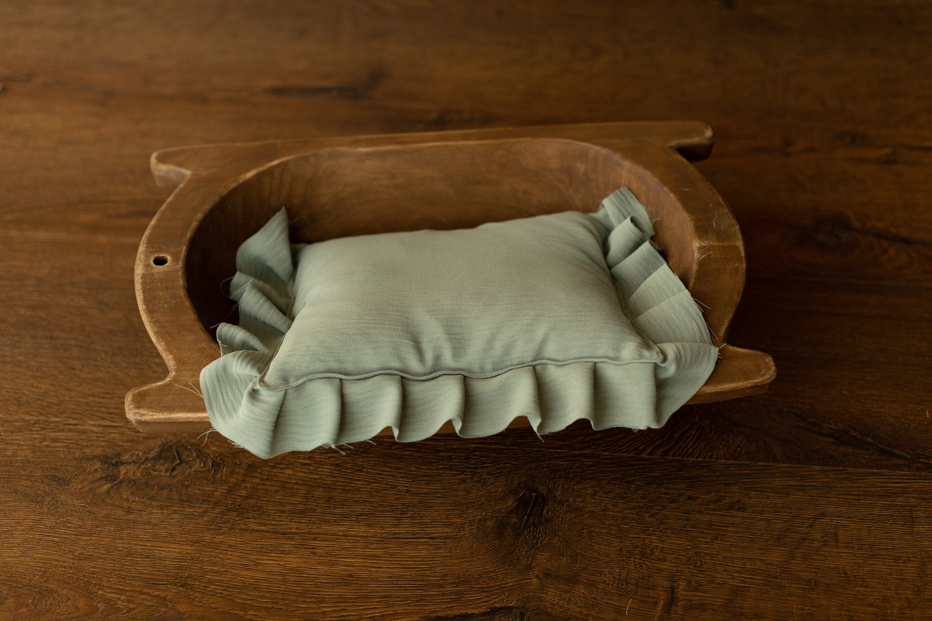 Newborn Photo Pillow Ruffles in Boho Style, Newborn Large Pillow Photography Props, Newborn Posing Pillow Photo, Newborn Photography Prop