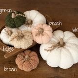 Halloween Pumpkin Pillow, Newborn Photography Props, Photography Pumpkins Fall Decor Autumn, Newborn Fall Photo Props set, Pumpkin Halloween