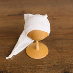 White Newborn Velvet Moon Pillow with Stars, Suede Crescent Moon Pillow Props for Newborn Photography, Newborn Photography Moon Props Set