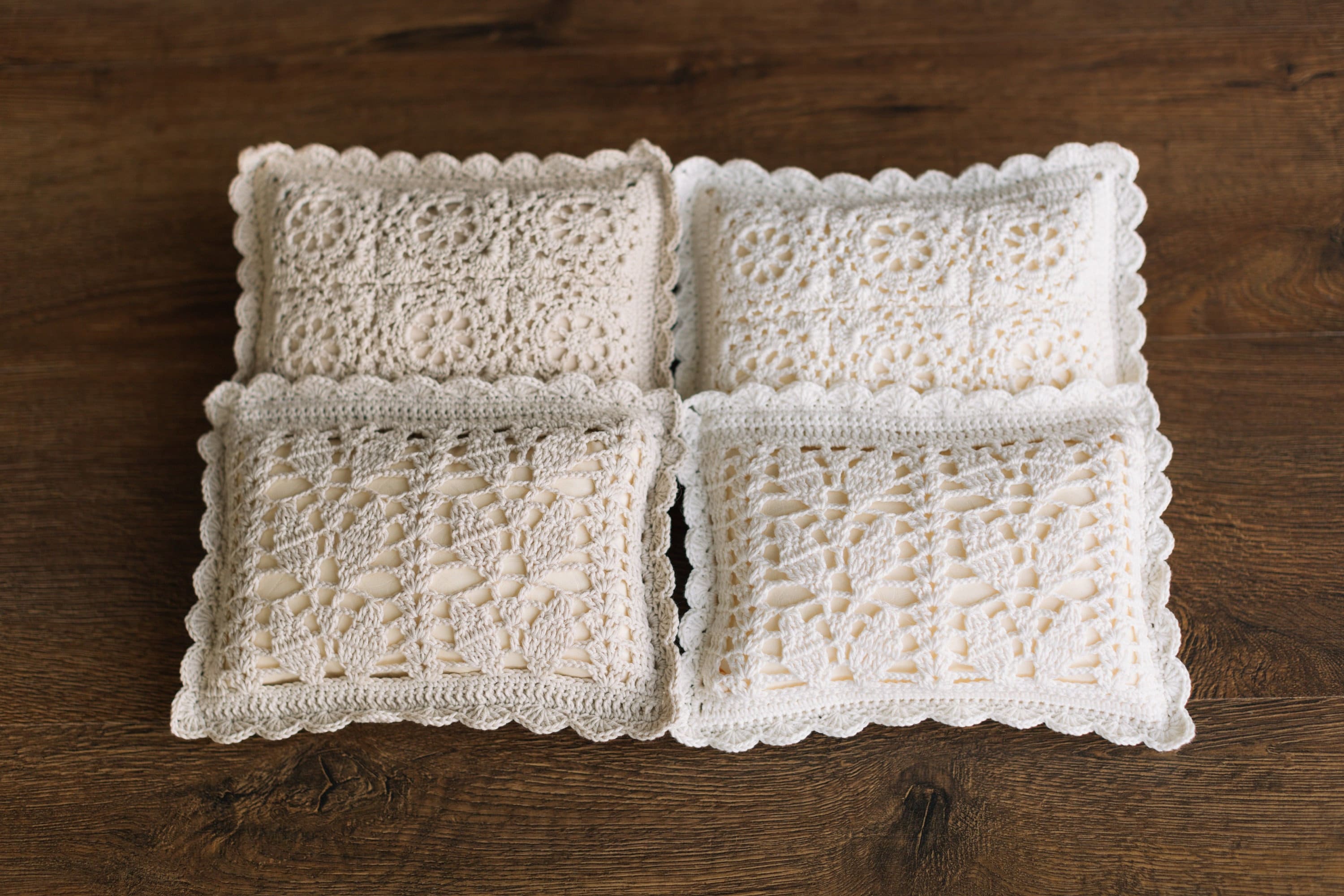 Newborn Crochet Pillow, Newborn Photo Pillow, Newborn Photography Props, Newborn Props Set, Newborn Posing Pillow, Newborn Knitted Pillow