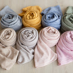 Long Newborn Melange Wrap for Photography, Newborn Stretch Wrap, Newborn photography props, Newborn Posing Fabric, Newborn Jersey Wrap Prop