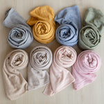 Long Newborn Melange Wrap for Photography, Newborn Stretch Wrap, Newborn photography props, Newborn Posing Fabric, Newborn Jersey Wrap Prop