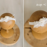 Newborn Headband Baby Girl, Sitter Headband Girl, Newborn girl headband, Newborn Flower Headband, Newborn headband for photography props