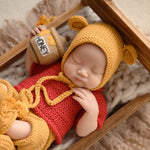 Newborn Teddy Bear Outfit, Baby First Birthday Outfit, Newborn Photography props, Newborn Coming Home Outfit Boy, Newborn Bear Outfit