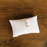 White Newborn Velvet Moon Pillow with Stars, Suede Crescent Moon Pillow Props for Newborn Photography, Newborn Photography Moon Props Set