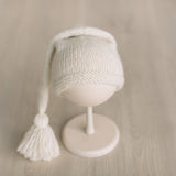 Newborn Knit Sleep Hat and Knit Bloomer for Newborn Photography Outfit, Newborn Sleep Hat, Newborn Diaper Cover, Newborn Knitted Outfit