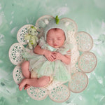 Newborn Macrame Basket in Boho Style Decor, Newborn Crochet Bowl, Newborn Photography Prop Boho, Newborn Basket Prop, Macrame Photo Prop