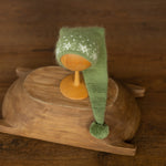 Newborn Sleep Hat and Wrap Sets Christmas Photography Set, Christmas Newborn Photography Props, Newborn Knitted Photo Props for Christmas