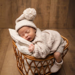 Chunky knit baby sweater – cozy clothing for newborns up to 2 years