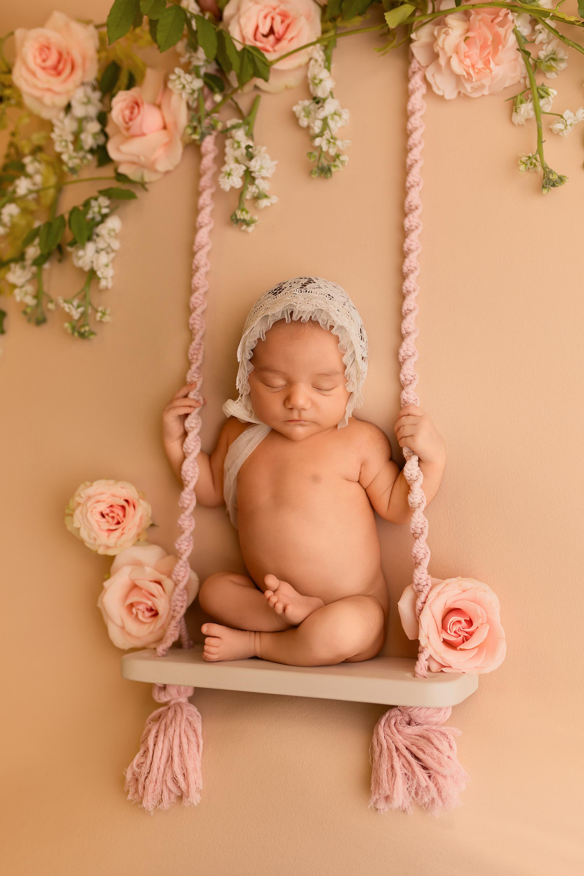 Macrame Swing Photography Prop Furniture, Newborn Macrame Swing Props, Macrame Newborn Boho Photography Props, Macrame Baby Photo Swing Prop