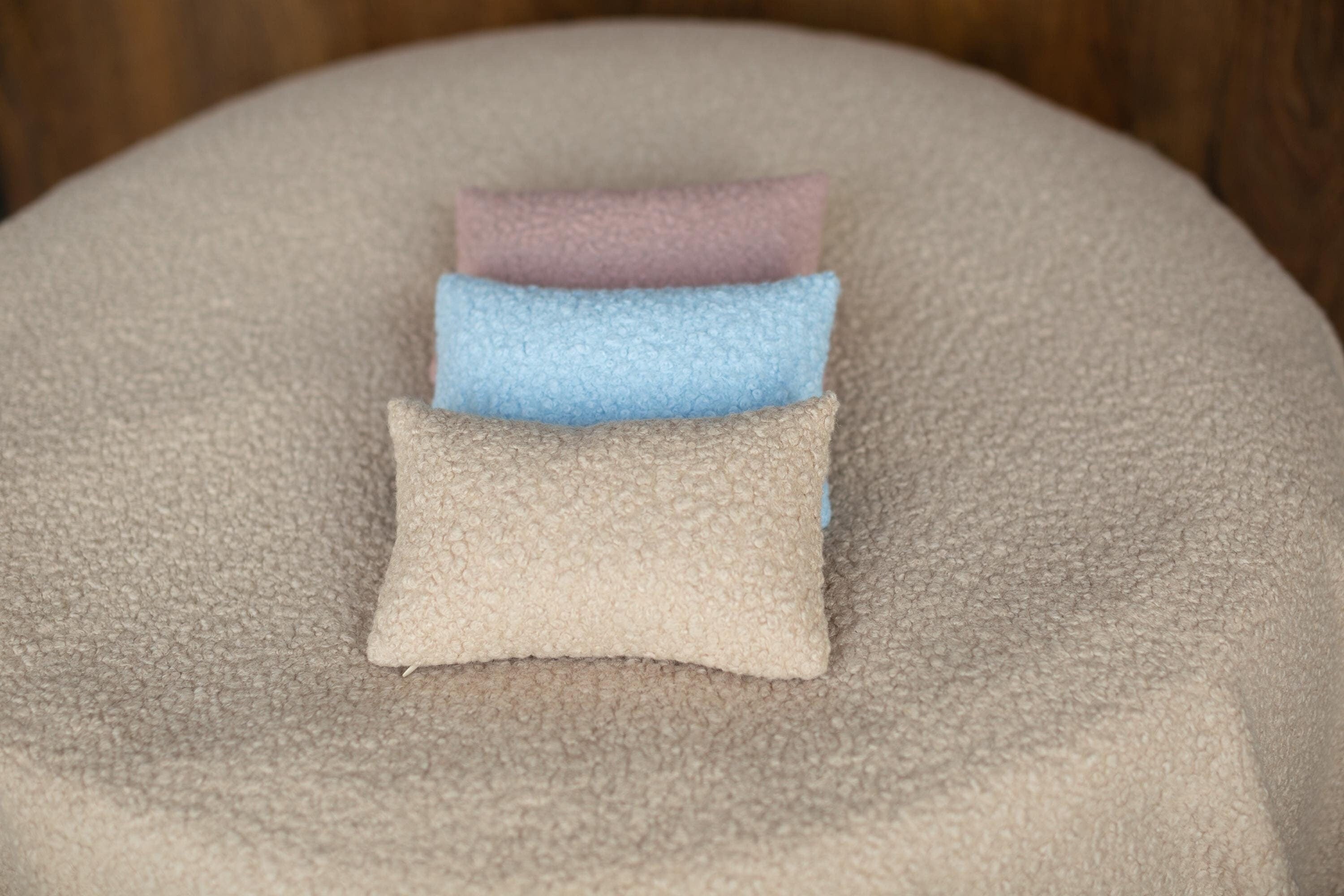 Newborn Teddy Photo Pillow, Newborn Photography Props, Newborn props for photography, Newborn Posing Pillow, Baby Photography Pillow