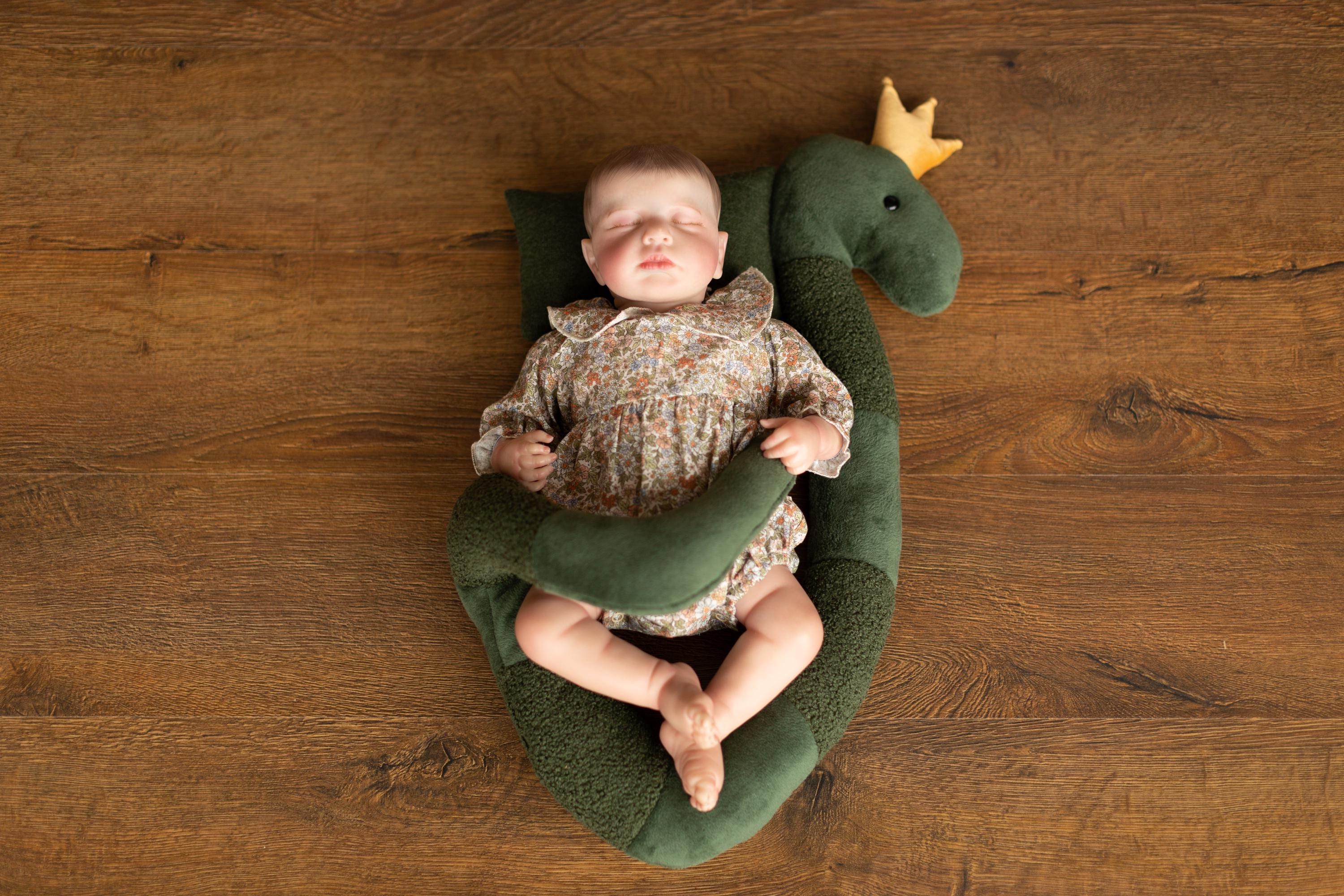 Newborn Snake Posing Toy, Newborn Animal Posing Pillow for Newborn Photography prop, Newborn Stuffed Animal Pillow, Newborn Snake Pillow