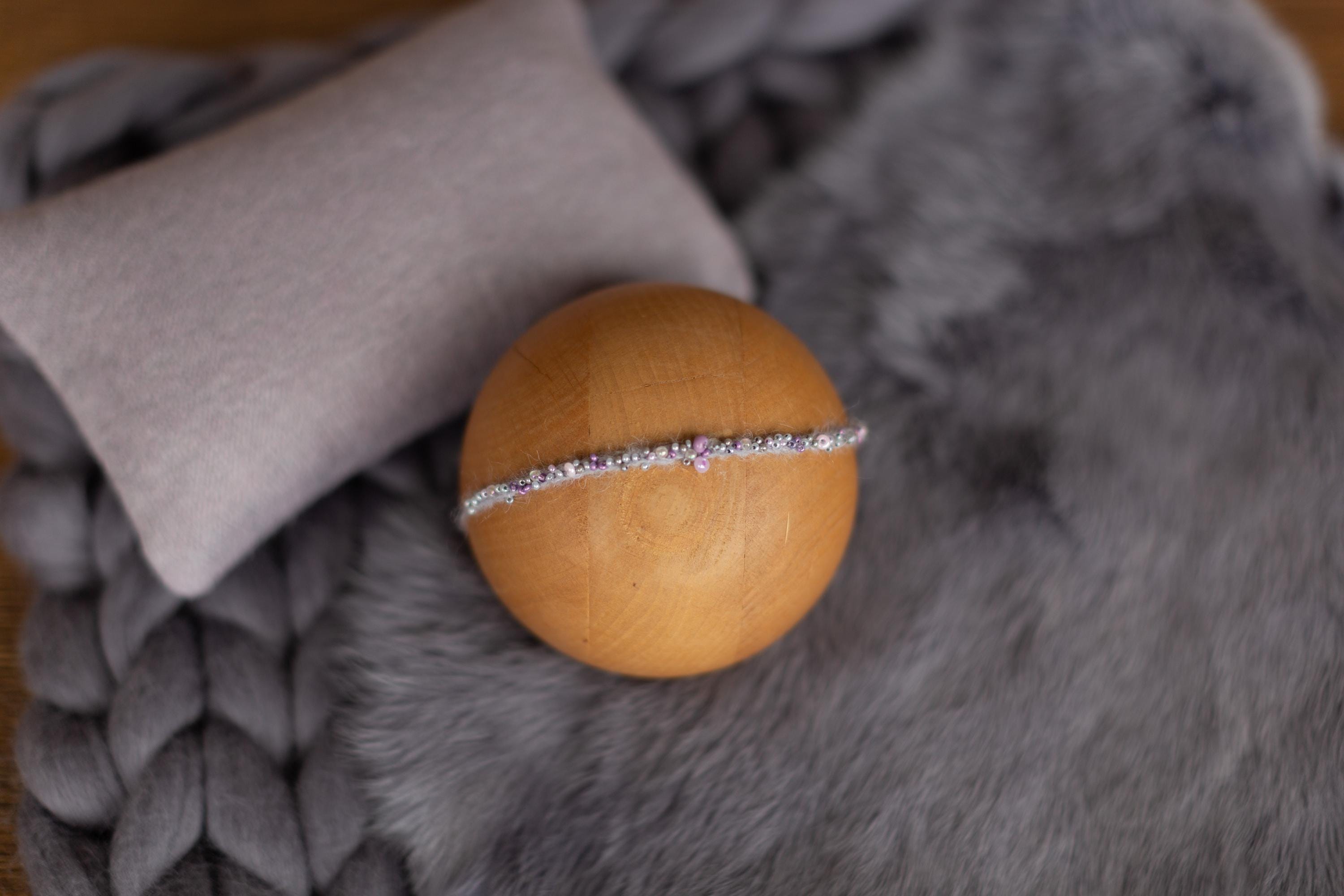 Graphite Newborn Photography Props, Newborn Merino Wool Blanket, Newborn Posing Fabric, Newborn Posing Pillow Prop, Newborn Photo Pillow