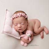 Newborn Headband Bows, Newborn Bows Headband for Photography Props, Small Bows Newborn Tieback, Newborn Headband Girl, Newborn girl headband