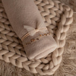 Beige Flokati Newborn Photography Props Set, Newborn Posing Fabric Backdrop, Newborn Fabric Photo Props, Newborn Merino Wool Blanket