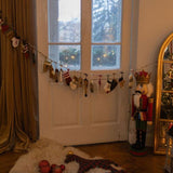 Knitted Christmas Advent Calendar for Kids, Knitted Advent Calendar Socks, 24 Knit Socks Christmas Calendar, Christmas Stockings Knitted