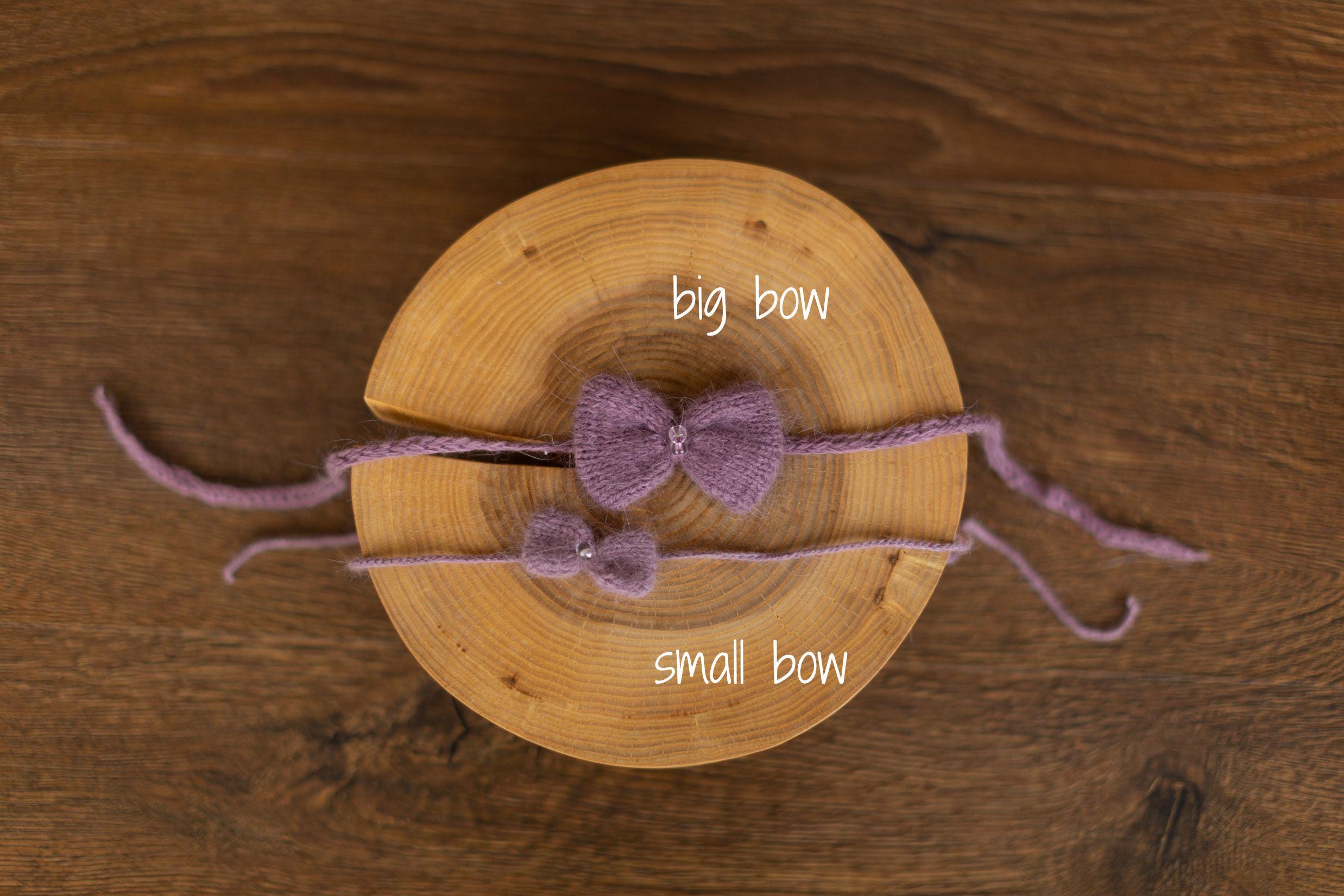 Newborn Knitted Headband for Girl, Newborn Girl Tieback Bow, Newborn Bow Headband, Newborn Girl Headband Bow, Newborn Photography Props