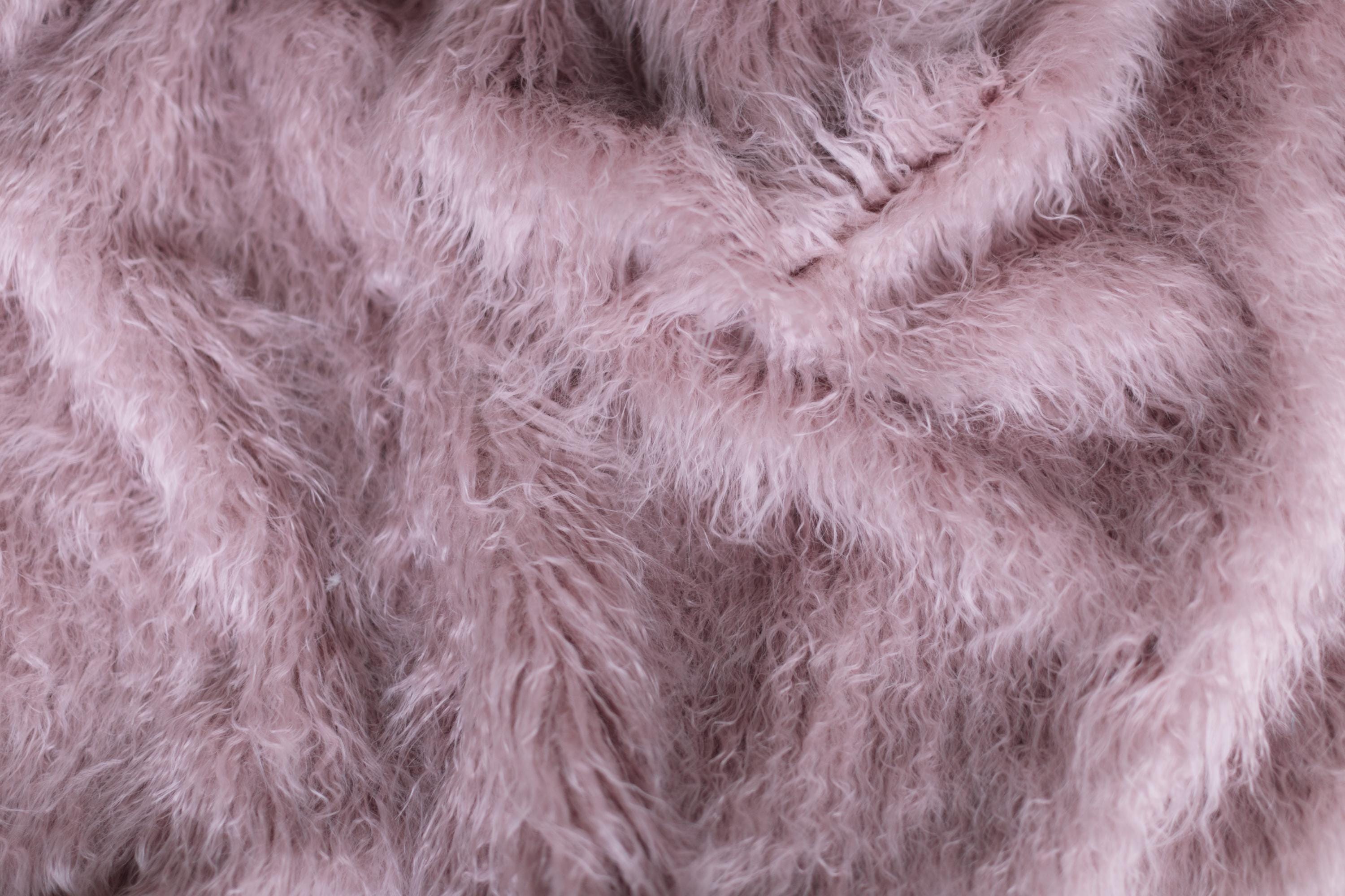 Newborn Flokati Faux Fur Rug, Newborn Photography Props, Basket Stuffer, Curly Fur Rug for Newborn Photoshoot, Flokati Rug Photo Prop